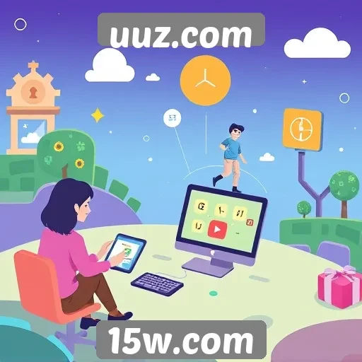 Recursos interativos disponíveis em uuz.com